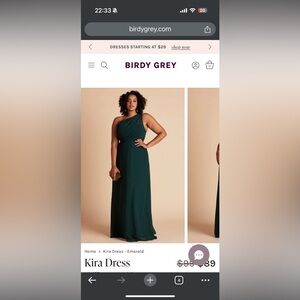 Kira dress - Emerald